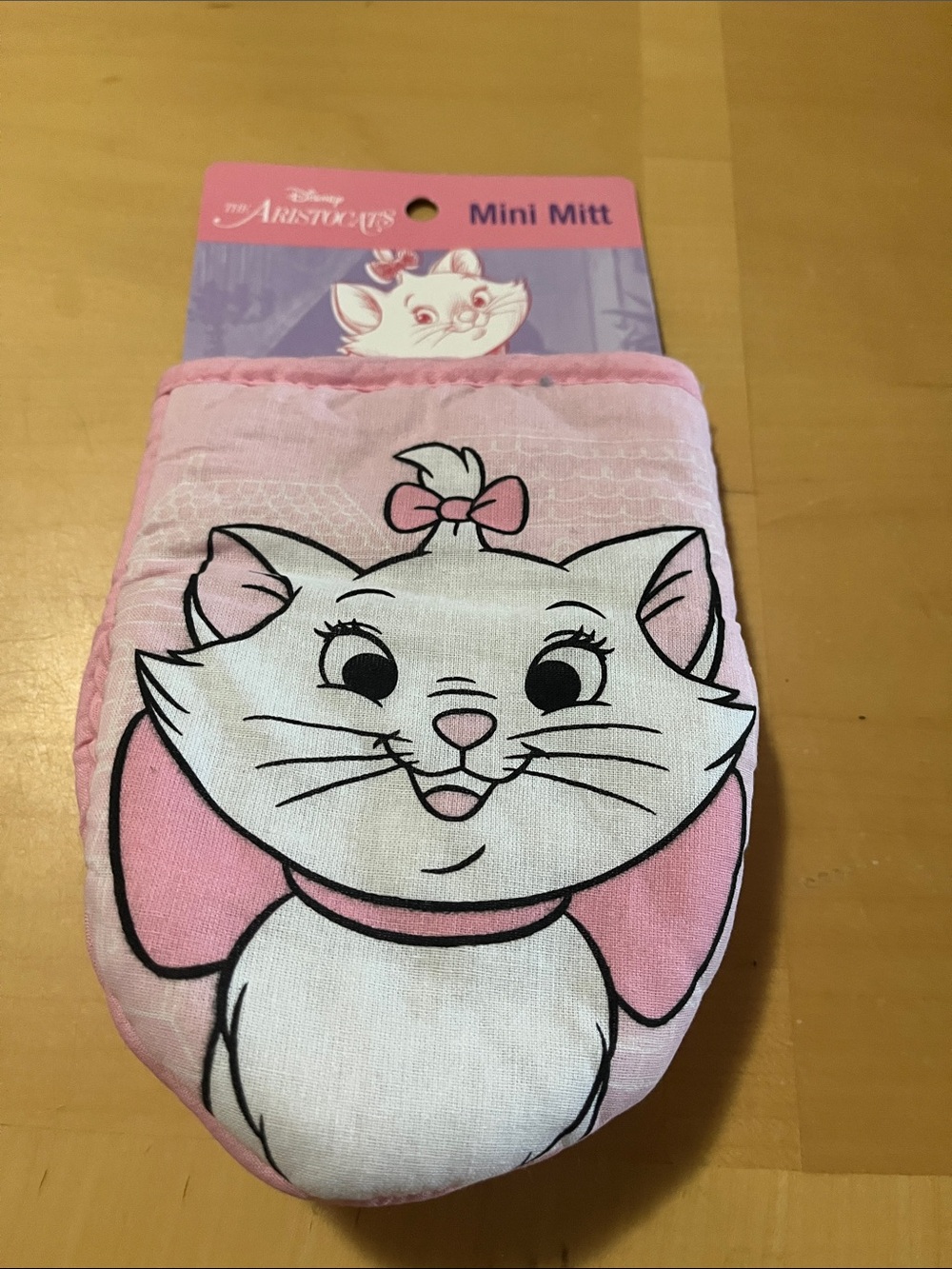Disney Pink Marie Oven Mitt